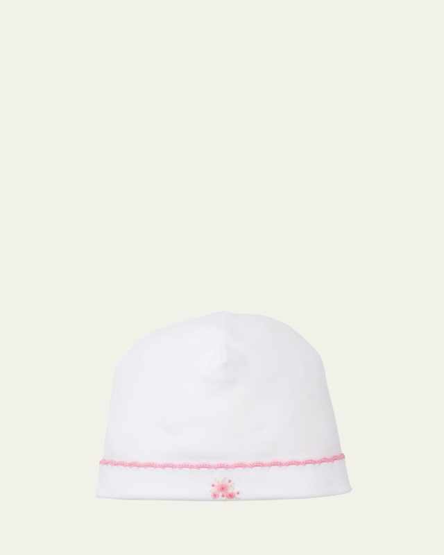 Girl's Premier Garden Bouquet Embroidered Hat, Siz